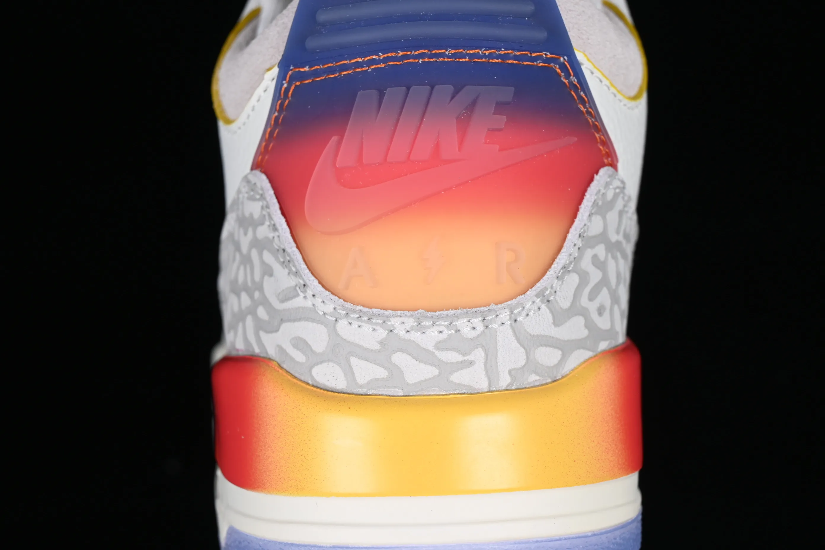 All categories Air Jordan Jordan series basketball shoes Air Jordan 3 J.Balvin x Air Jordan 3 Retro AJ3 Joe 3 rainbow gradient FN0344-901